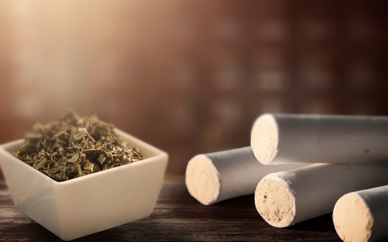 Moxibustion stick