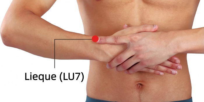 How to do moxibustion for coughing